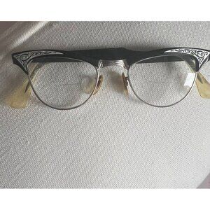 Vintage American Optical‎ 12K GF Gold Filled eyeglasses 46-20 midcentury